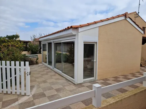 Vente et pose d'une véranda sur Gruissan (Occitanie), Verfeil, Fenêtres & Cie
