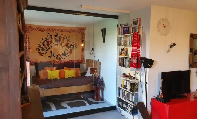 Vente et pose de cloison en verre repliable dans un appartement à Toulouse, Verfeil, Fenêtres & Cie