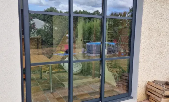 Fermeture d'une véranda en alu aux alentours de Toulouse, Verfeil, Fenêtres & Cie